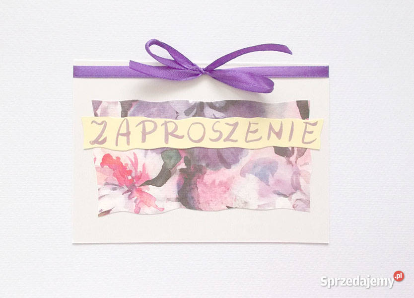 zaproszenia bez tekstu ogólne zaproszenia C6 pomorskie sprzedam