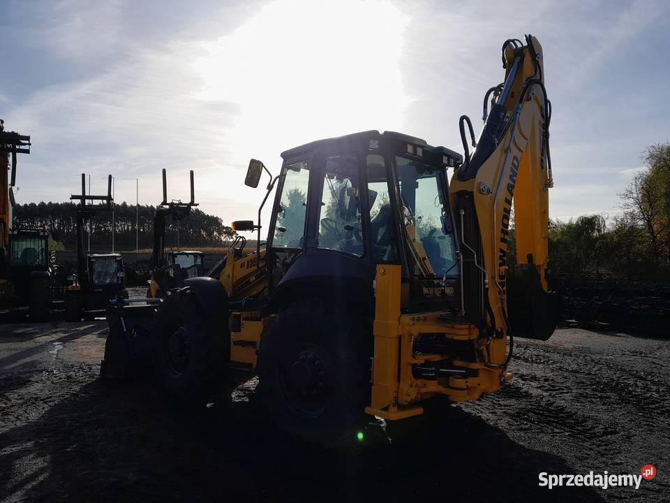 HOLLAND B115D 2025R KOPARKOŁADOWARKA CASE CAT Koparko ładowarki