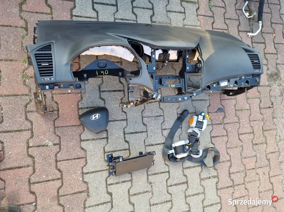DESKA ROZDZIELCZA KONSOLA PODUSZKI AIRBAG