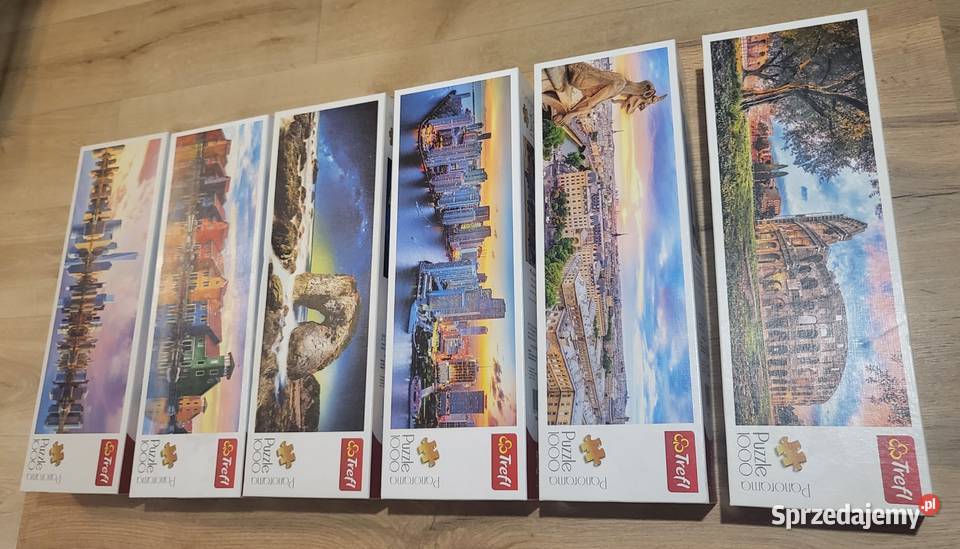 Zestaw Puzzli Panorama Trefl 1000 elementów 6 Warszawa