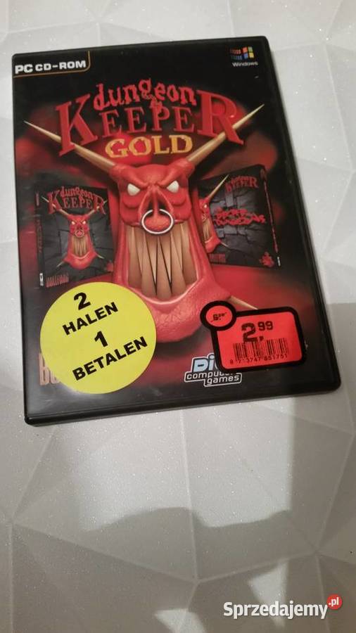 Gra pc cdrom dungeon KEEPER Gold 1997 Puławy