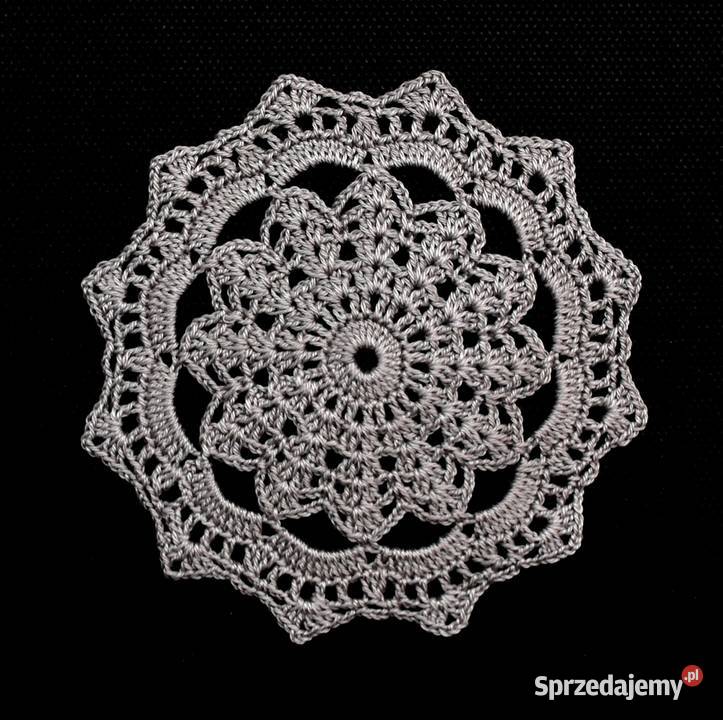 Zestaw serwetek szydełkowych 12 21 S103 Kluczbork