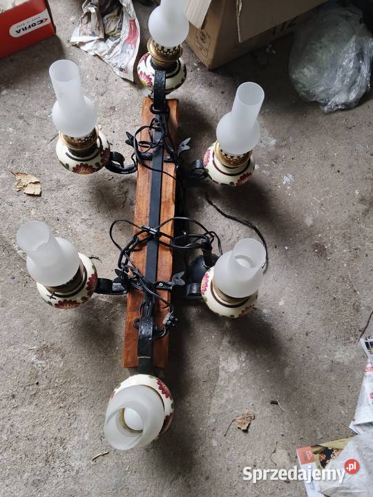 zyrandor z francji Pozostałe sprzedam