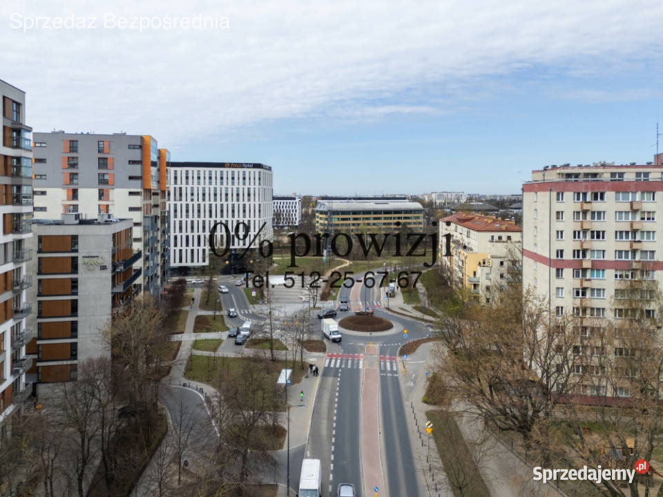 Bezpośrednio Panorama Warszawy Słoneczne 53m2 Warszawa