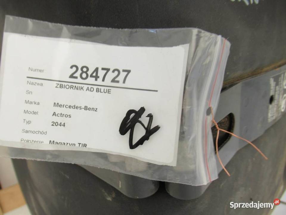 ZBIORNIK AD BLUE MERCEDES ACTROS MP2 MP3 120 podkarpackie