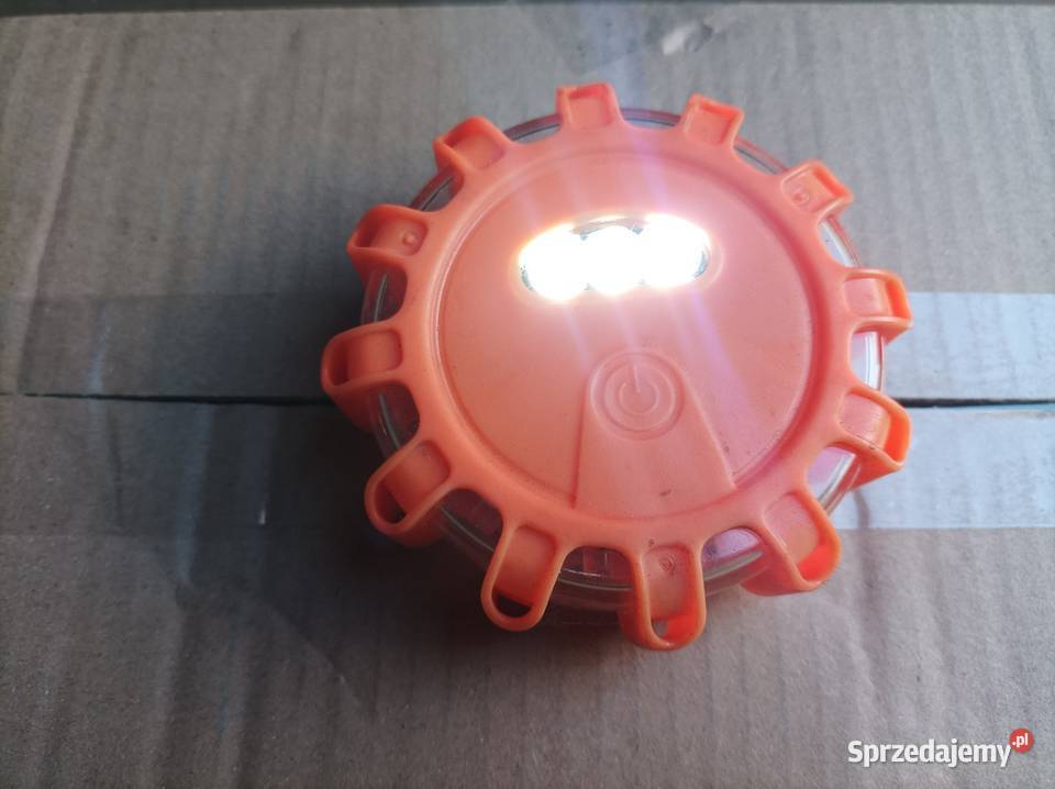 Kogut lampa ostrzegawcza z magnesem mazowieckie Sterdyń sprzedam
