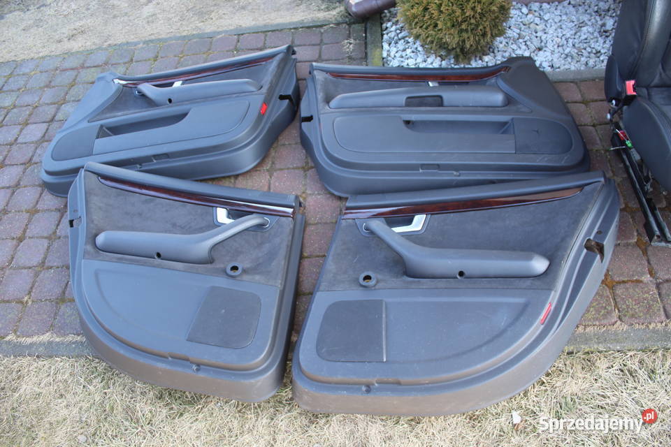 FOTELE KANAPA BOCZKI PÓŁSKÓRA AUDI A4 B6 KOMBI osobowe