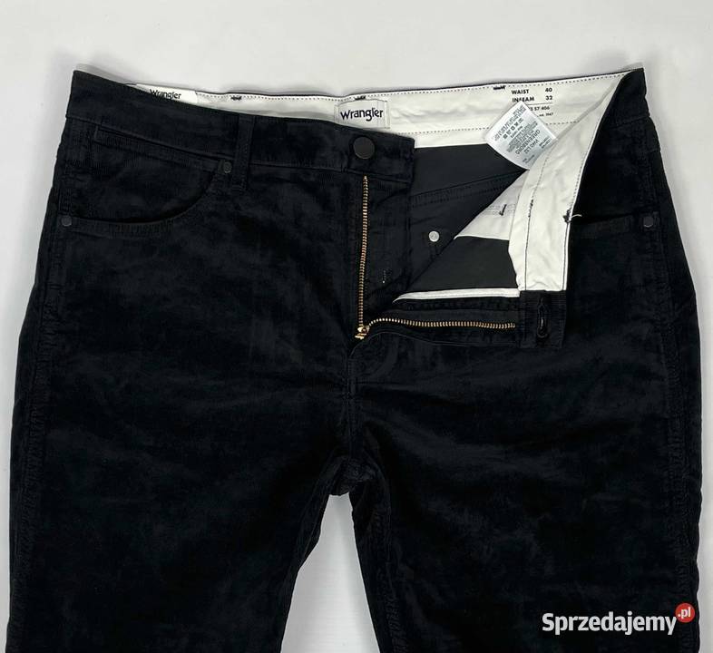 Spodnie męskie sztruks Wrangler Greensboro 803 Wrangler Katowice