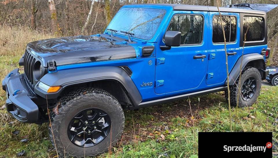 Jeep Wrangler Willys Hybryda 381 4X4 2023r Rok produkcji 2023 Narama