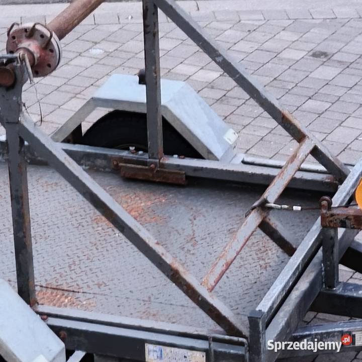 Przyczepa pod mini koparkę Luzino