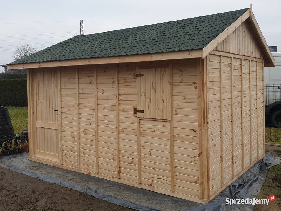 Domek drewniany ogrodowy altanka na narzędzia Domki narzędziowe Domki narzędziowe Zimnowoda