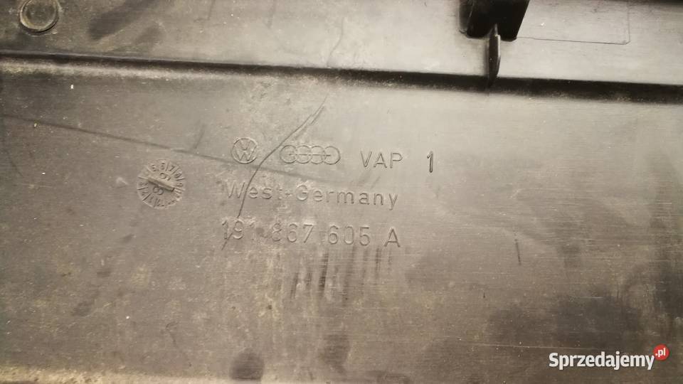 Zaślepka wewnętrzna klapy bagażnika VW Golf mk2 Chojnice