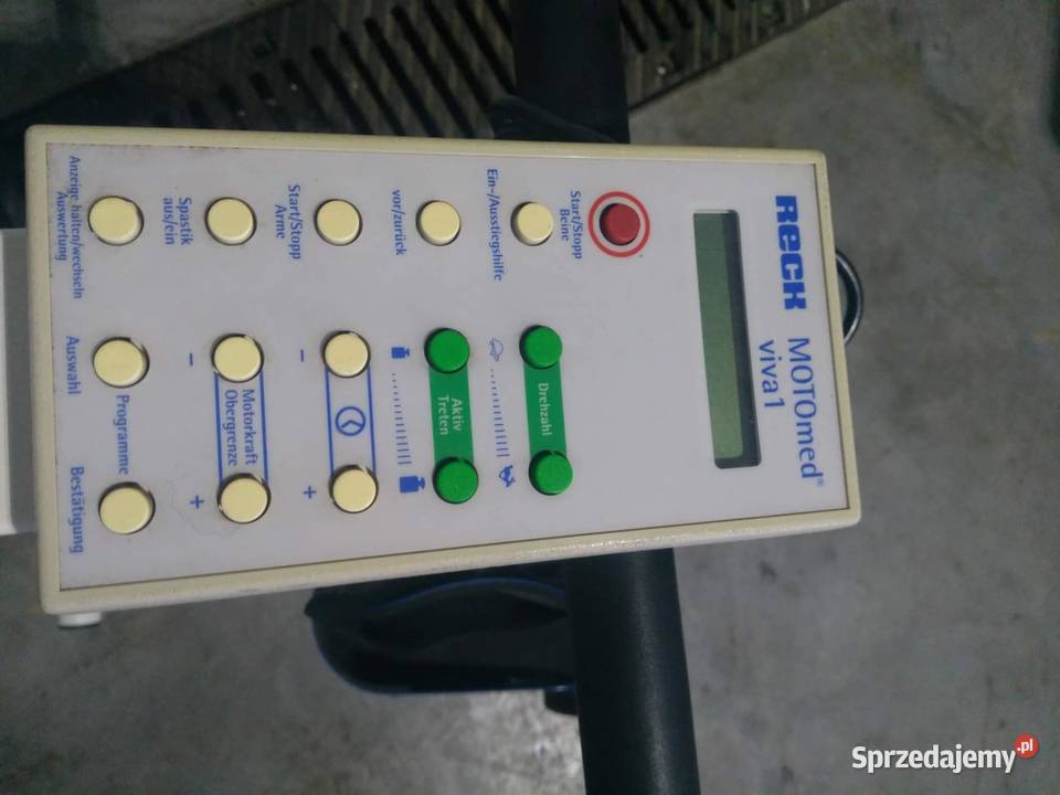 ROTOR elektryczny rowerek VIVA 1 MotoMed ręce