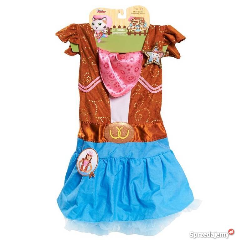 Kostium Strój Cowboyka Countrygirl Szeryf różowy Mogilany