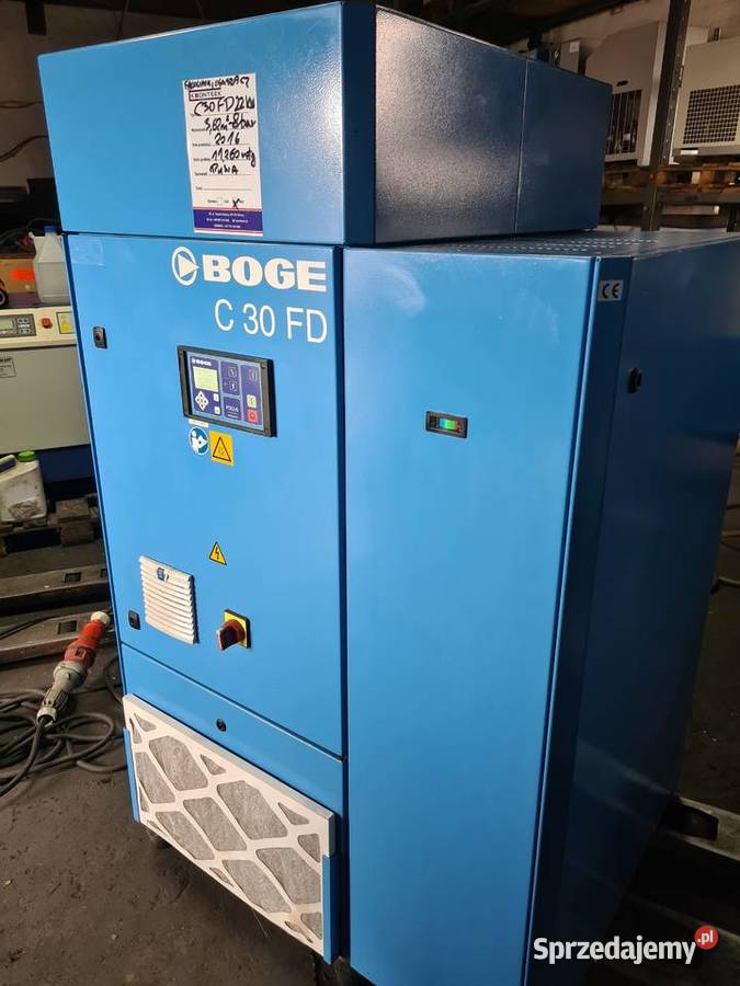Kompresor śrubowy Boge C 30 FD wielkopolskie Zduny