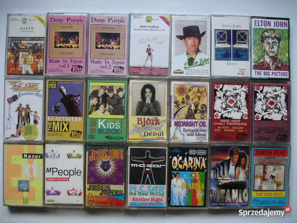 Oryginalne KASETY magnetofonowe Zielona Góra