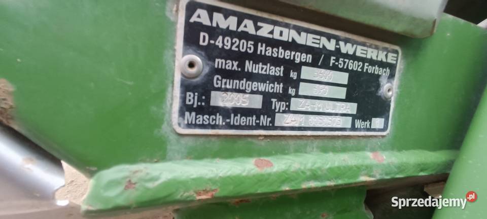 Rozsiewacz do nawozu smażone zam 3000 ultra Rozsiewacze nawozów Rolnictwo sprzedam