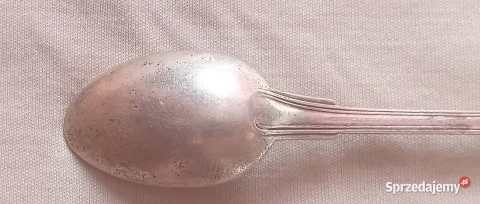 Platerowana secesyjna łyżeczka G Henniger Koźminek sprzedam