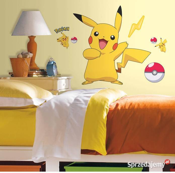 Pokemony Naklejki Winyl na Ścianę Dekoracja małopolskie sprzedam