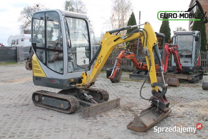Minikoparka Neuson 1404 mini koparka minikoparka Rok produkcji 2015 łódzkie Bujnów