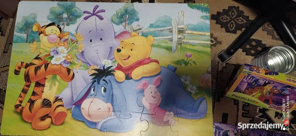 puzzle Kubuś Puchatek duże Poznań