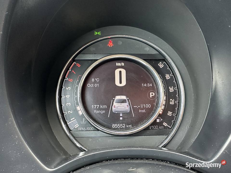 Fiat 500 2017 Stobierna