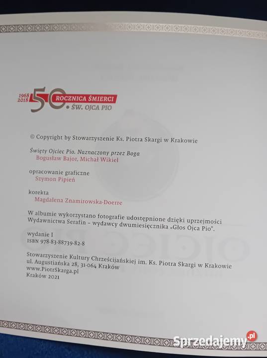 B Bajor M Wikieł Święty ojciec Pio Naznaczony