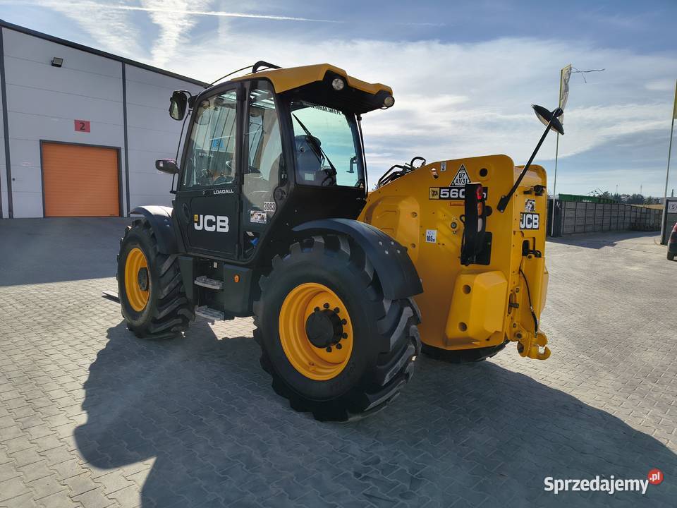 ŁADOWARKA TELESKOPOWA JCB 56080 6 TON UDŹWIGU Rok produkcji 2018