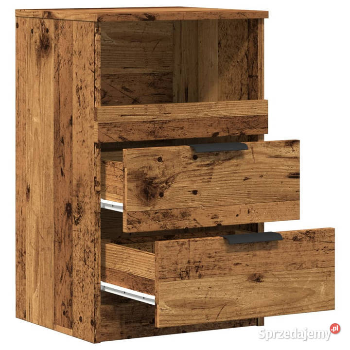 Szafka nocna stare drewno 40x36x65 materiał mazowieckie Warszawa sprzedam