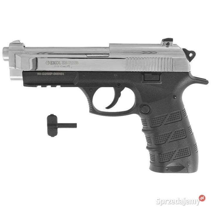Pistolet wiatrówka Voltran Ekol ES P92B Shiny 45 Warszawa