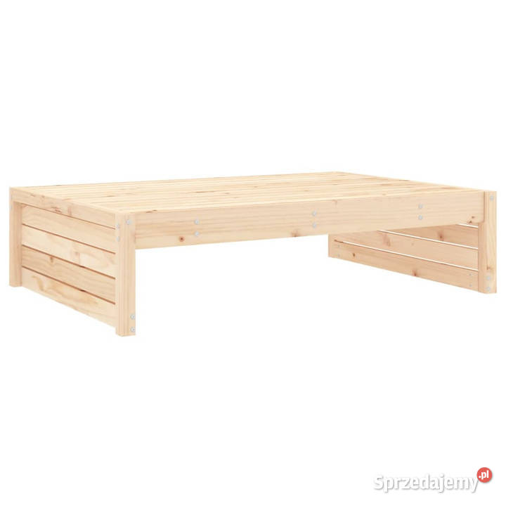 Podnóżek ogrodowy 120x80 lite drewno sosnowe sprzedam