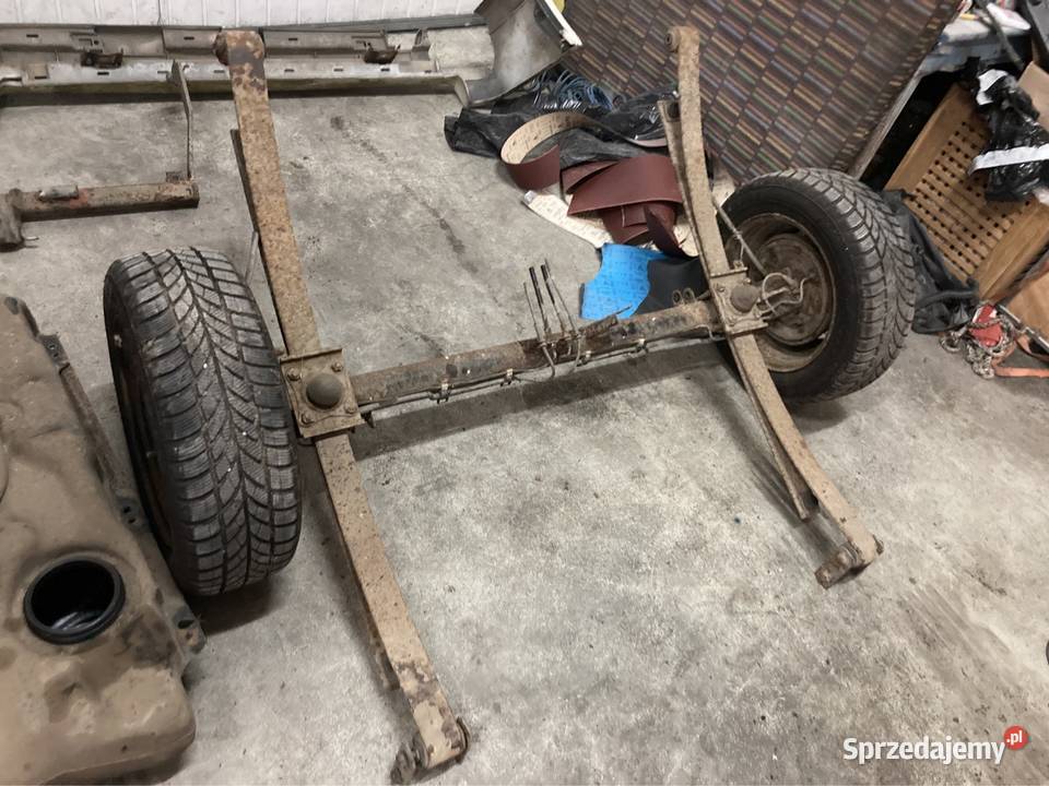 VW Caddy Seat Inca oś tylna z resorami Resory Pyrzyce