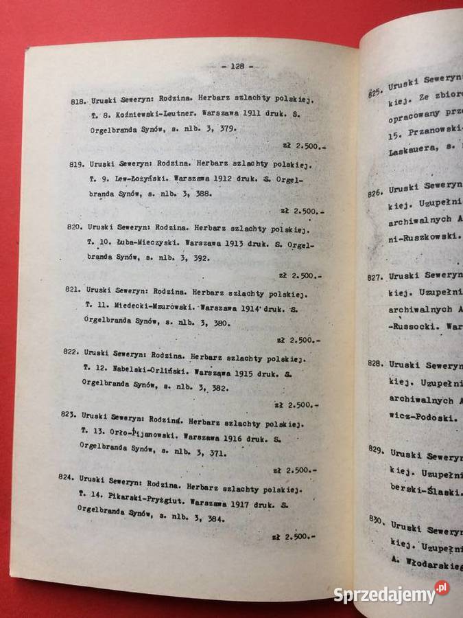 2619 Antykwaryczny Katalog Cennik Szczecin