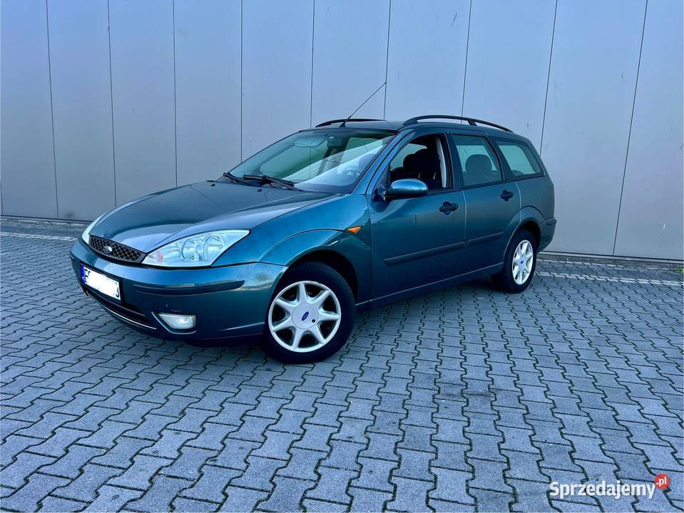 ŚlicznyZadbanyFordFocus2004r16Benzyna230Przebiegu lakier metallic Zduńska Wola sprzedam