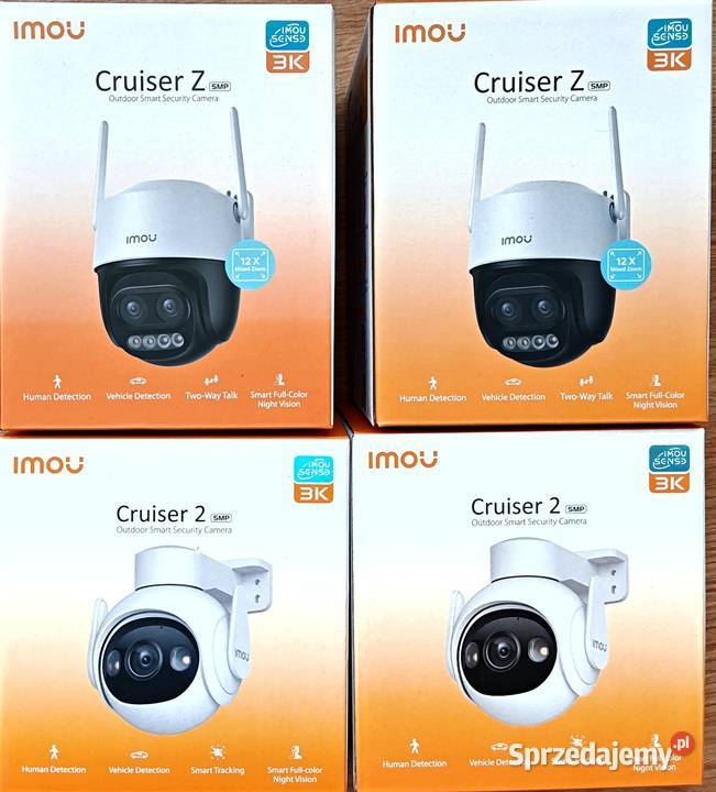 IMOU Kamery WIFILAN zewnętrze i wewnętrzne sprzedam