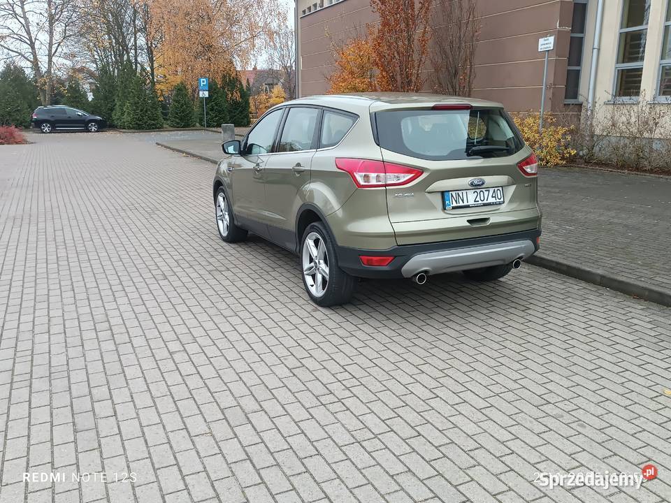 Ford Kuga 2 nieuszkodzony warmińsko-mazurskie Nidzica