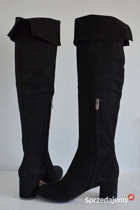 PRZYJEMNY ZAMSZ muszkieterki The Seller kozaki inna Kozaki Białystok