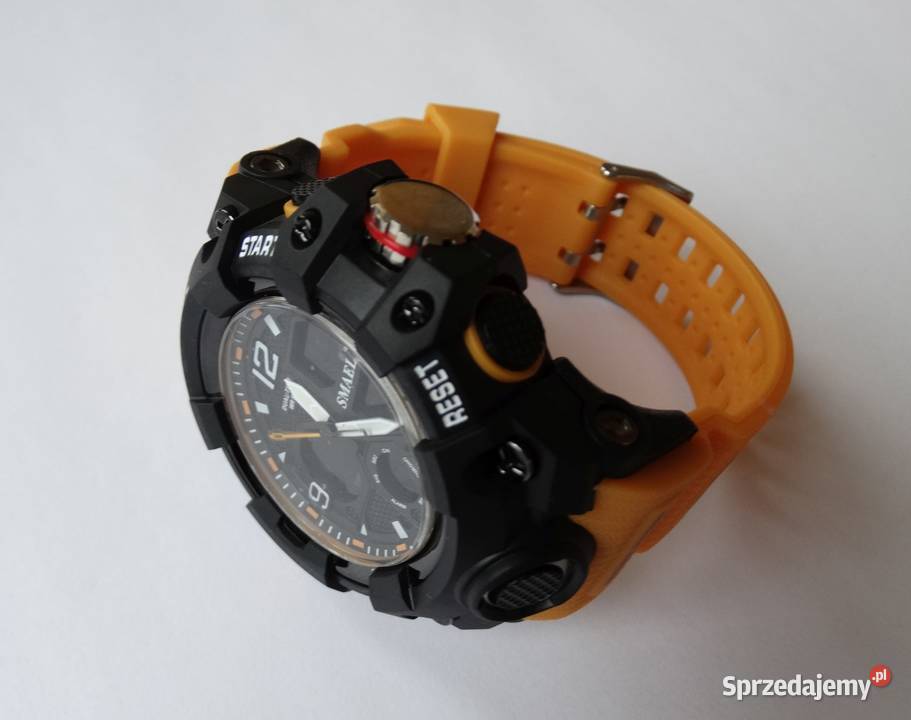 Sportowy zegarek SMAEL pomarańczowy na rękę Gorzów Wielkopolski