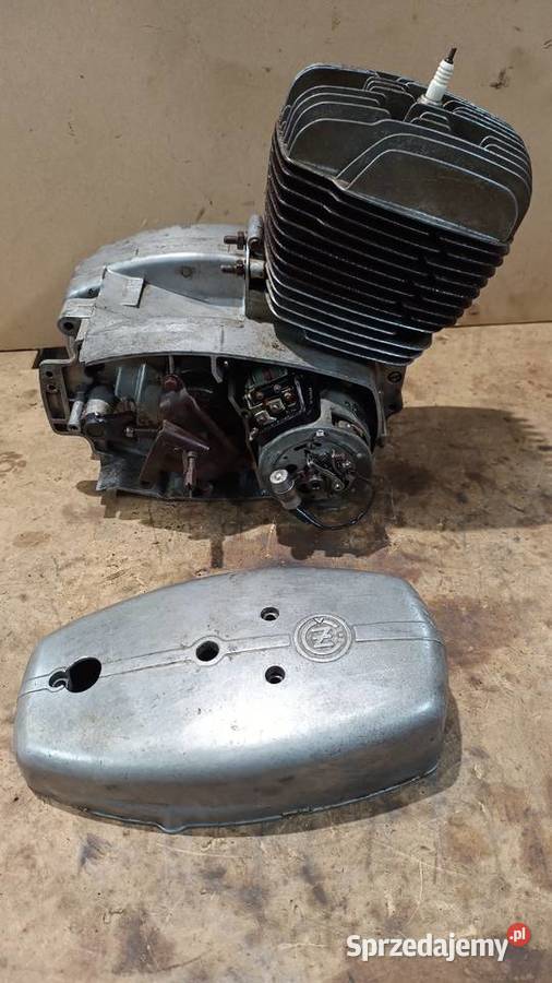 SILNIK JAWA CZ 477 175 EXPORT TRIAL CEZET Części i akcesoria motocyklowe