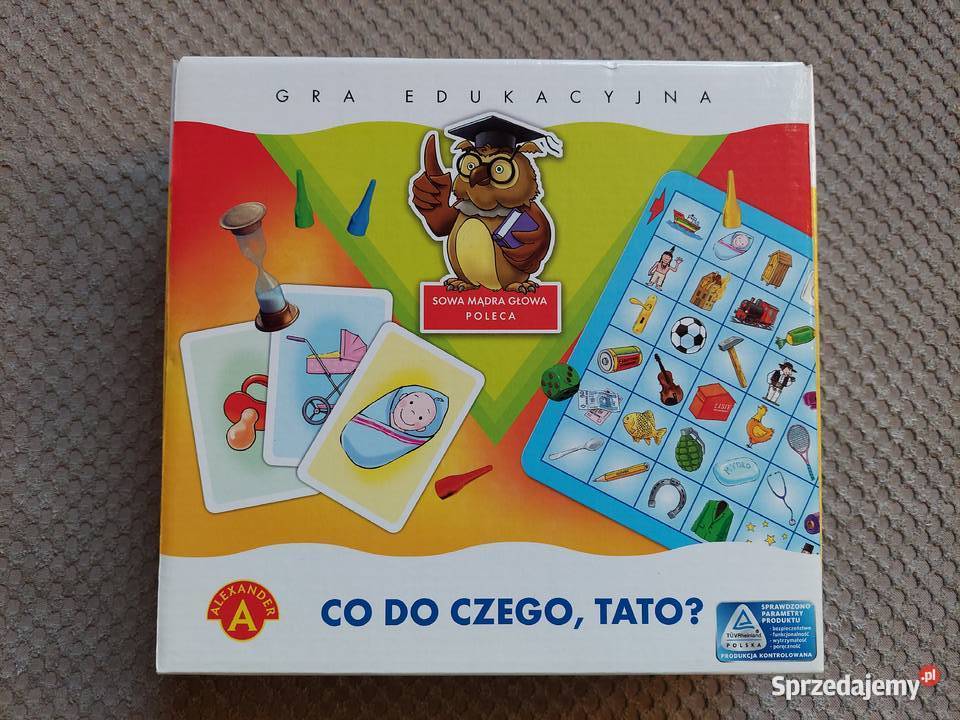 gra edukacyjna Co do czego tato