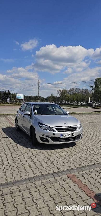 Peugeot 308 Diesel 16HDI 2014r Dąbrowa Tarnowska