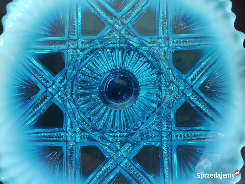 George Davidson szklana patera wzór Victoria Kraków sprzedam
