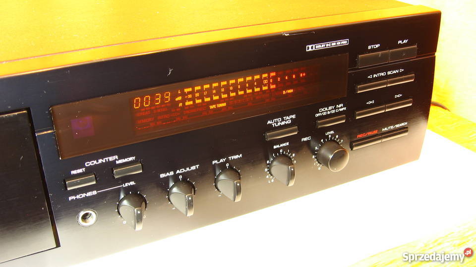 Deck YAMAHA KX390 Wzmacniacz RADIO Wieża Kolumny Świebodzice