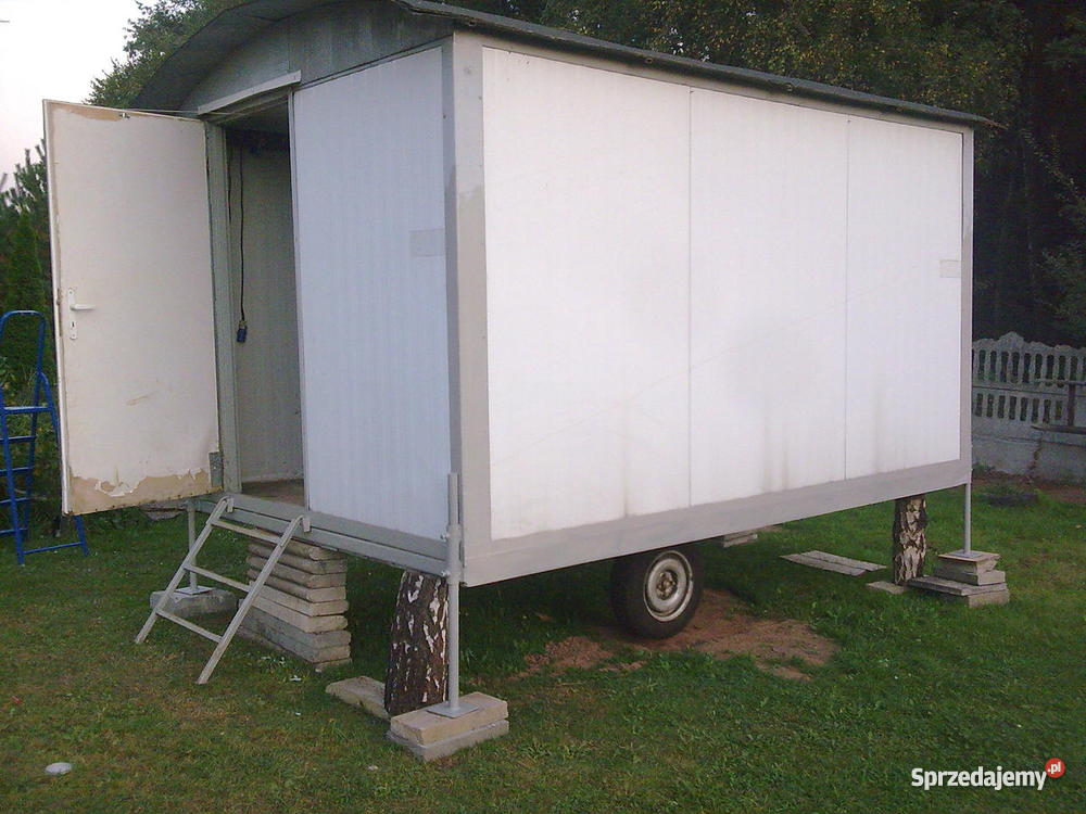 melamina barakowóz przyczepa na działkę budowę g śląskie Myszków