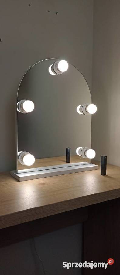 Lustro do wizażu STYLE Slim Tafla 4050 5żarówek Lustra Lustra Nowy Targ