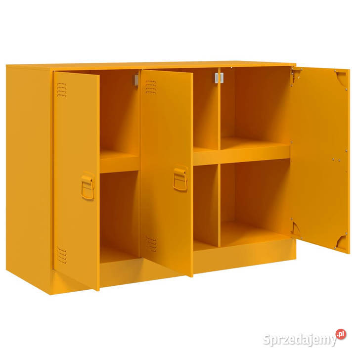Szafka musztardowa 99x39x73 stal WM841724 mazowieckie Warszawa