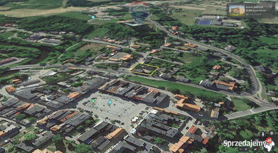 Kamienica w GolubiuDobrzyniu 200 m zamku Golub-Dobrzyń