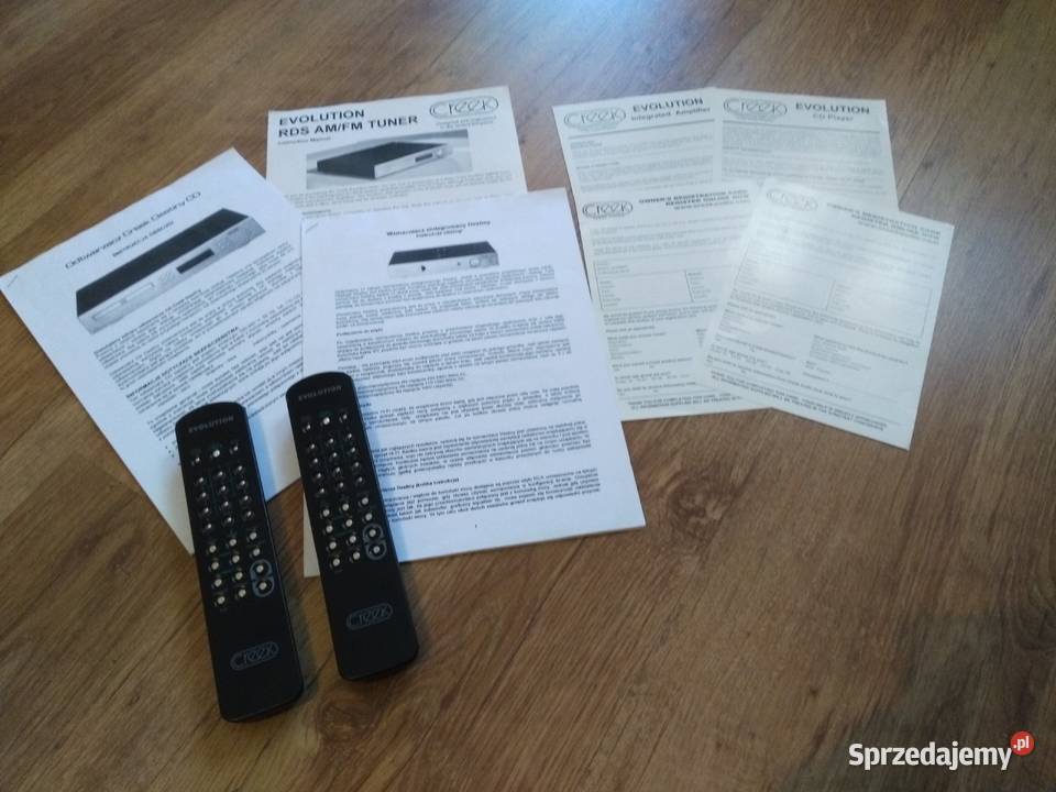 Piloty Creek Evolution instrukcje do sprzętu Pozostałe Włocławek sprzedam