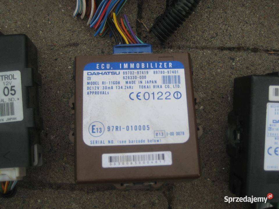 daihatsu sirion 0205r 10 benzyna komputer Motoryzacja