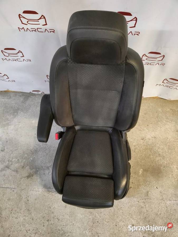 Fotel Kierowcy Półskóra Lewy Przód Grzany Opel Pleszew